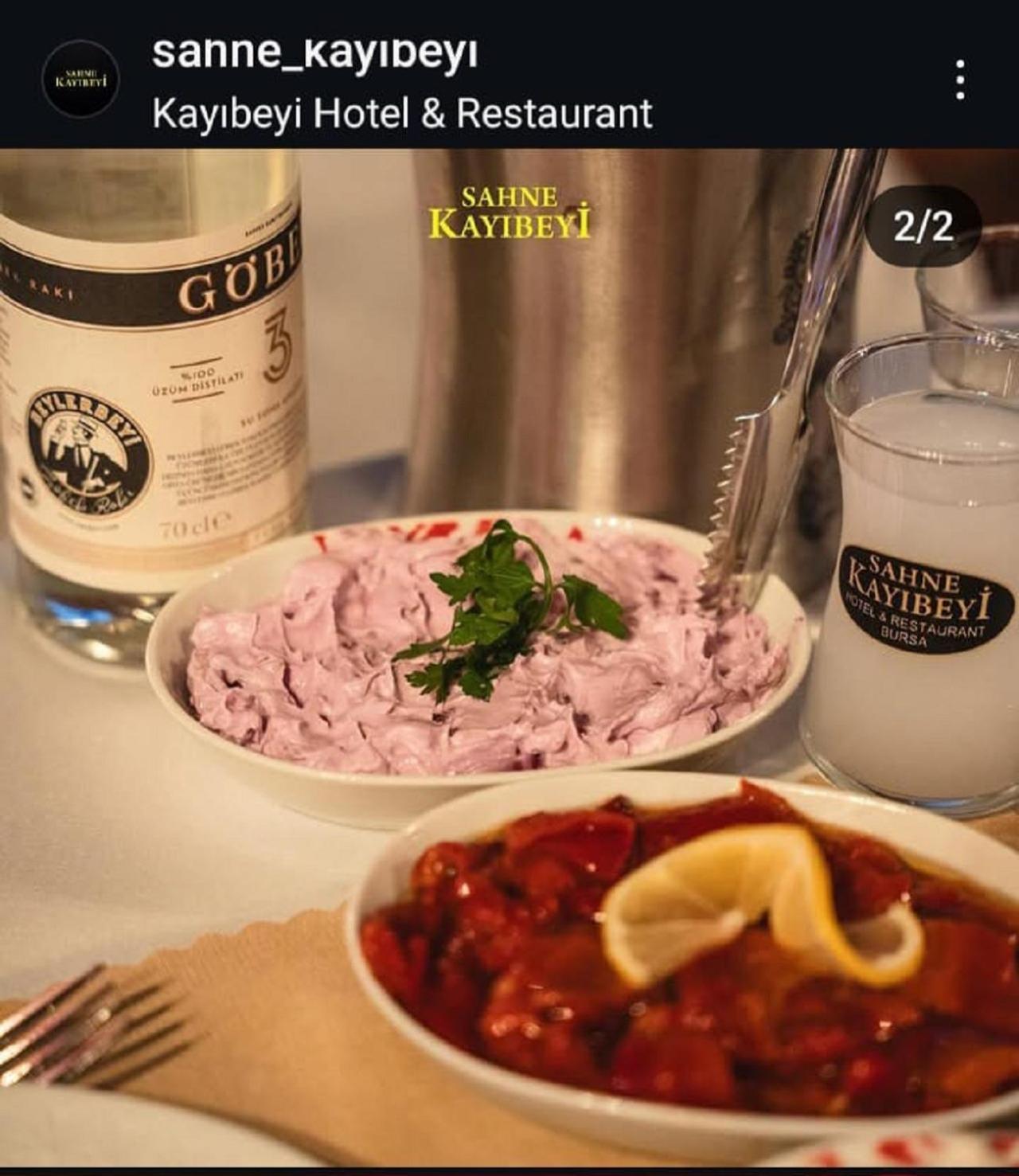 Kayibeyi Hotel & Restaurant Bursa Buitenkant foto